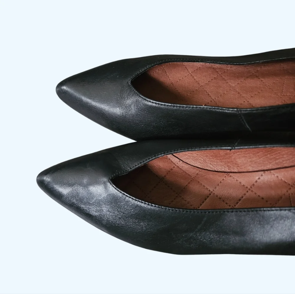 Hispanitas Cerys Black Leather Pump Shoes Womens Size EUR 40 Retail $230 - Picture 4 of 9